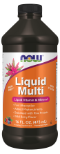 Liquid Multi, Wild Berry Flavor ❌️ არ არის რეკომენდებული ❌