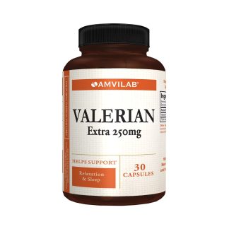 ვალერიანი ექსტრა 250მგ 30 კაფსულა ამვილაბი - Amvilab ❌ არ არის რეკომენდებული ❌
