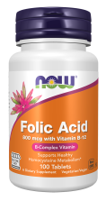 Folic Acid 800 mcg with Vitamin B-12 Tablets ❌️ არ არის რეკომენდებული ❌️