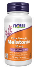 Melatonin, Extra Strength 10 mg Veg Capsules ❌ არ არის რეკომენდებული ❌