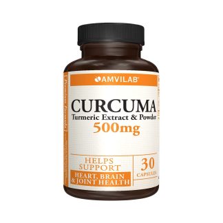 კურკუმა 30 კაფსულა ამვილაბი - Amvilab ❌ არ არის რეკომენდებული ❌