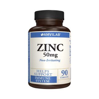 თუთია 50მგ 90 ტაბლეტი ამვილაბი - Amvilab ❌ არ არის რეკომენდებული ❌