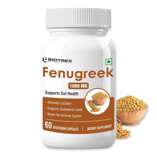 Biotrex Fenugreek 1000mg - 60 Capsules ❌ არ არის რეკომენდებული ❌