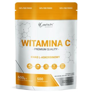 VITAMIN C L-ASCORBIC ACID POWDER 500G PRODUCT VEGE ❌ არ არის რეკომენდებული ❌
