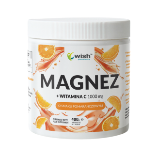 ORANGE MAGNESIUM POWDER 400G VITAMIN C STRESS FATIGUE CITRATE PRODUCT VEGE ❌ არ არის რეკომენდებული ❌