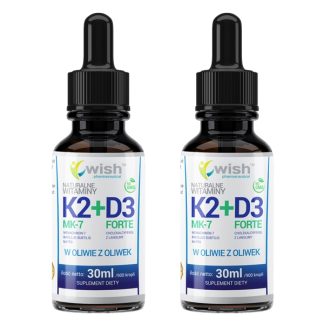 VITAMIN K2 MK-2 + D3 IN DROPS 2X 30ML ❌ არ არის რეკომენდებული ❌