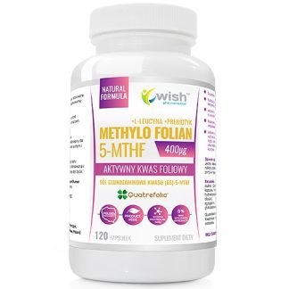 ACTIVE FOLIC ACID METHYL FOLATE 400MCG 120 CAPSULES FOR VEGANS ❌ არ არის რეკომენდებული ❌