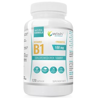 VITAMIN B1 100MG THIAMINE + PREBIOTIC PRODUCT VEGE 120 CAPSULES ❌ არ არის რეკომენდებული ❌