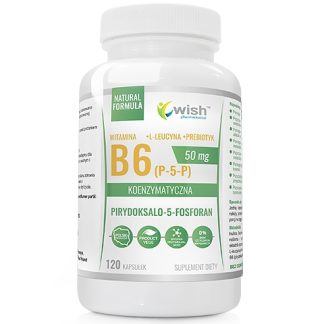 VITAMIN B6 P-5-P 50MG COENZYMATIC + INULIN 120 CAPSULES FOR VEGANS ❌ არ არის რეკომენდებული ❌
