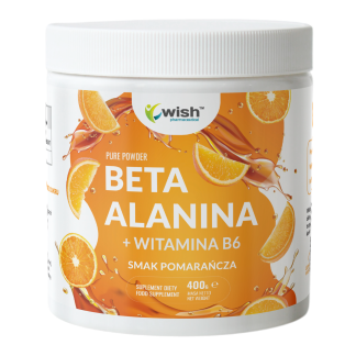 BETA ALANINE 400G ORANGE FLAVOR DURABILITY PUMP STIMULATION ENERGY STRENGTH ❌ არ არის რეკომენდებული ❌