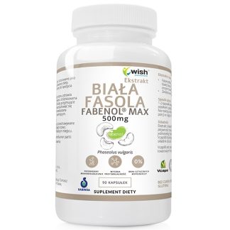 WHITE BEAN EXTRACT 500MG WITH Α-AMYLASE INHIBITORY ACTIVITY 20000 UNITS/G FABENOL® MAX 90 CAPSULES PRODUCT VEGE ❌ არ არის რეკომენდებული ❌