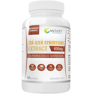 SIBERIAN GINSENG EXTRACT 400MG STRONG ROOT MEMORY LIBIDO 90 CAPSULES ❌ არ არის რეკომენდებული ❌