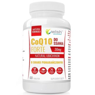 COENZYME Q10 30MG NATURAL UBIQUINONE FOR SUCKING GUMS TEETH 60 TABLETS ❌ არ არის რეკომენდებული ❌