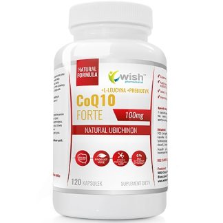 COENZYME Q10 FORTE 100MG COQ10 UBIQUINONE + L-LEUCINE PRODUCT VEGE 120 CAPSULES ❌ არ არის რეკომენდებული ❌