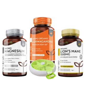 Ashwagandha, Lions Mane and Magnesium ❌ არ არის რეკომენდებული ❌