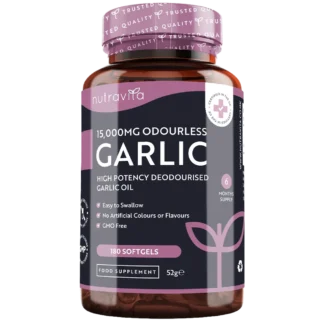 Garlic 180 Soft Gel Capsules ❌ არ არის რეკომენდებული ❌