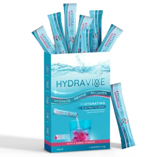 Hydravive Rapid Rehydration Electrolytes Powder - 21 Pack Berry Blast ❌ არ არის რეკომენდებული ❌