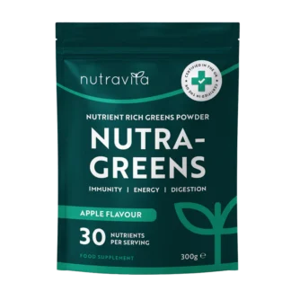 Nutra Greens Blend Powder Complex - Natural Apple ❌ არ არის რეკომენდებული ❌