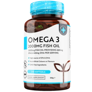 Omega 3 2000mg Pure Fish Oil ❌ არ არის რეკომენდებული ❌