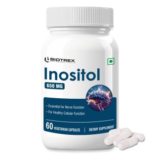 Biotrex Inositol 650mg - 60 Capsules ❌ არ არის რეკომენდებული ❌