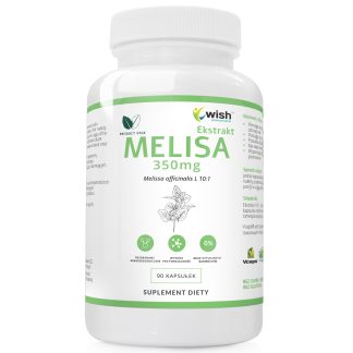 MELISA Lemon balm leaf extract 350mg HEALTHY SLEEP RELAXATION 90 capsules Product Vege ❌ არ არის რეკომენდებული ❌