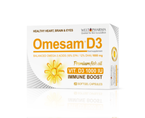 Omesam D3 1000 IU - WELTPHARMA ❌ არ არის რეკომენდებული ❌