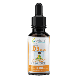 VITAMIN D3 JUNIOR 800IU DROPS FOR CHILDREN IMMUNITY 30 ML / 900 DROPS ❌ არ არის რეკომენდებული ❌