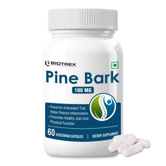 Biotrex Pine Bark 100mg - 60 Capsules ❌ არ არის რეკომენდებული ❌
