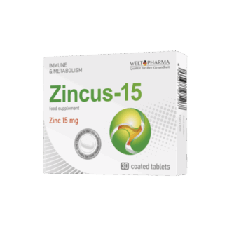 Zincus 15 - WELTPHARMA ❌ არ არის რეკომენდებული ❌