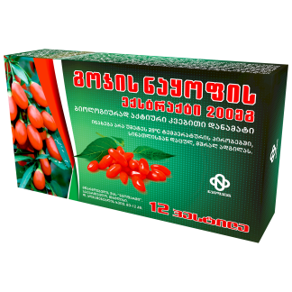 გოჯის პასტილა N12 ❌ არ არის რეკომენდებული ❌