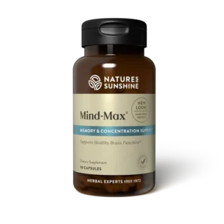 Mind-Max Memory & Concentration Support Supplement ❌ არ არის რეკომენდებული ❌