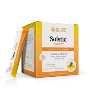 Solstic Energy - Natural Power Boost Drink Mix ❌ არ არის რეკომენდებული ❌