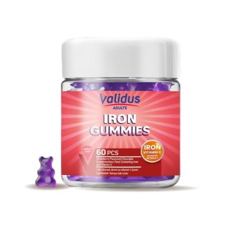 Validus Adults Iron+Vitamin C+ Rosehip Extract 60 Gummies ❌ არ არის რეკომენდებული ❌