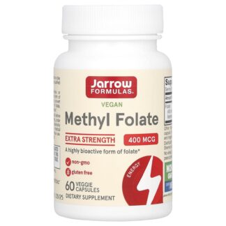 Vegan Methyl Folate, 400 mcg, 60 Veggie Capsules ❌️ არ არის რეკომენდებული ❌️