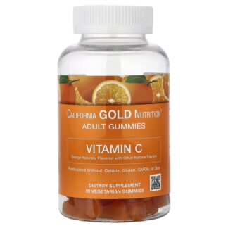 Vitamin C Gummies with Vitamin A from 100% Beta-Carotene, 90 Vegetarian Gummies ❌️ არ არის რეკომენდებული ❌️