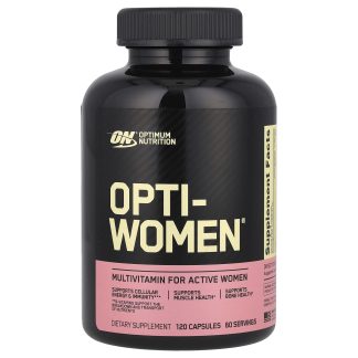 Opti-Women®, Multivitamin for Active Women, 120 Capsules ❌️ არ არის რეკომენდებული ❌️