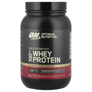 Gold Standard® 100% Whey Protein, Double Rich Chocolate, 1.98 lb (899 g) ❌️ არ არის რეკომენდებული ❌️