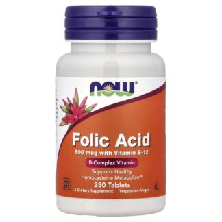 Folic Acid, 250 Tablets ❌️ არ არის რეკომენდებული ❌️